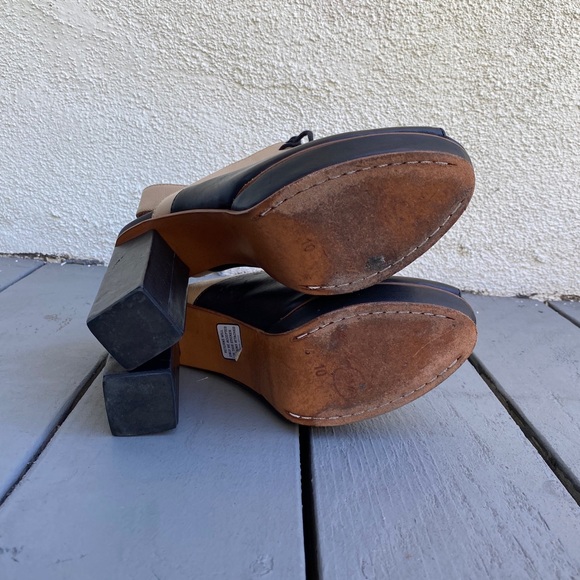 Rachel Comey 10 Black Pratt Lace Up Slingback Heel - Picture 8 of 8